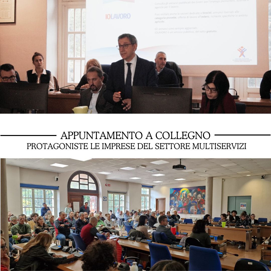 Imprese multiservizi protagoniste a Collegno con Destinazione Lavoro Imprese multiservizi protagoniste a Collegno con Destinazione Lavoro